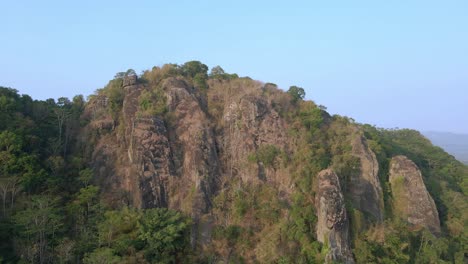 Aerial-view-of-Ancient-Volcano-Nglanggeran