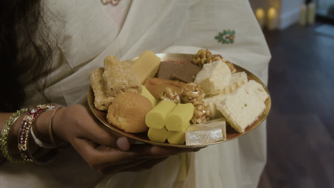Selection of Indian Sweets