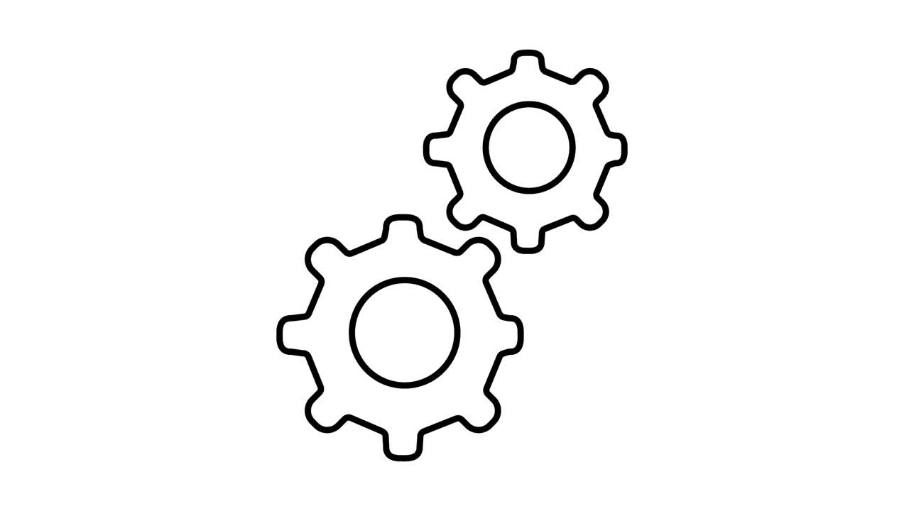 Business Animated icons Pack of 10 isolated on White Background 4K,Video Element motion Graphics