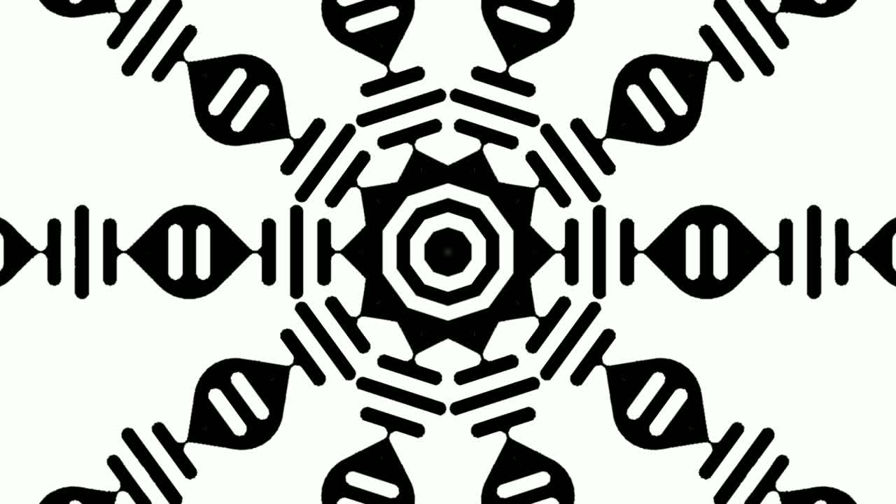 efecto de líneas caminando hacia el centro del marco