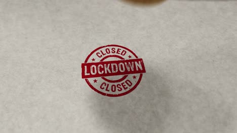 lockdown stamp and stamping loop animation