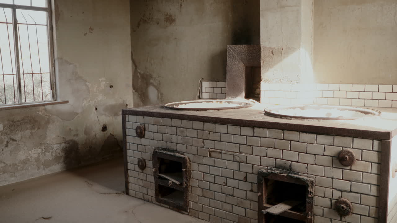Abandoned Kitchen in an Old Building