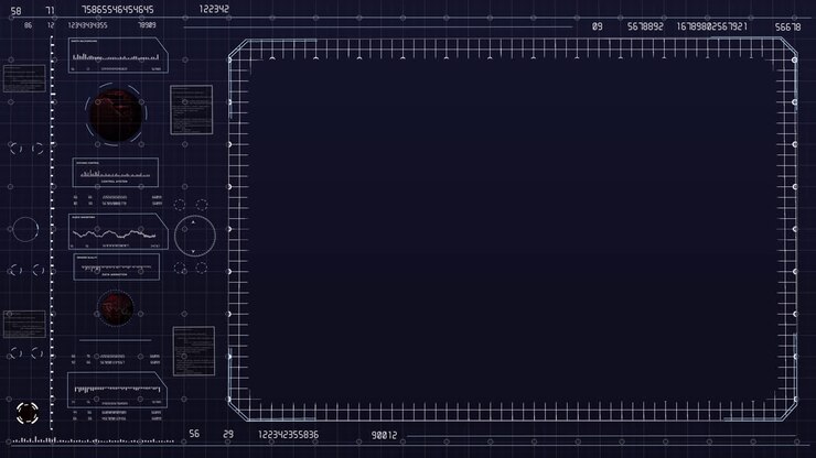 Futuristic HuD Interface Animation