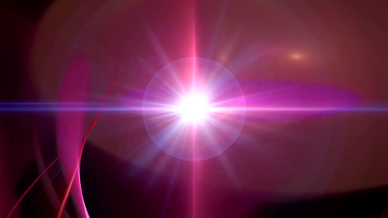 rayo estelar en el espacio 4k