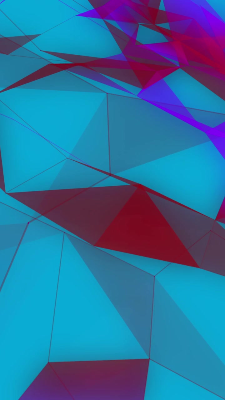 Animación de patrón de líneas abstractas moviéndose sobre un fondo azul
