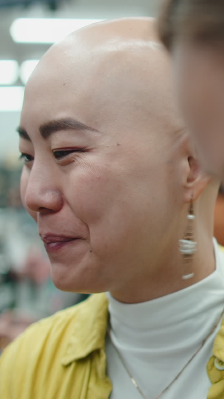Ritratto di una donna calva