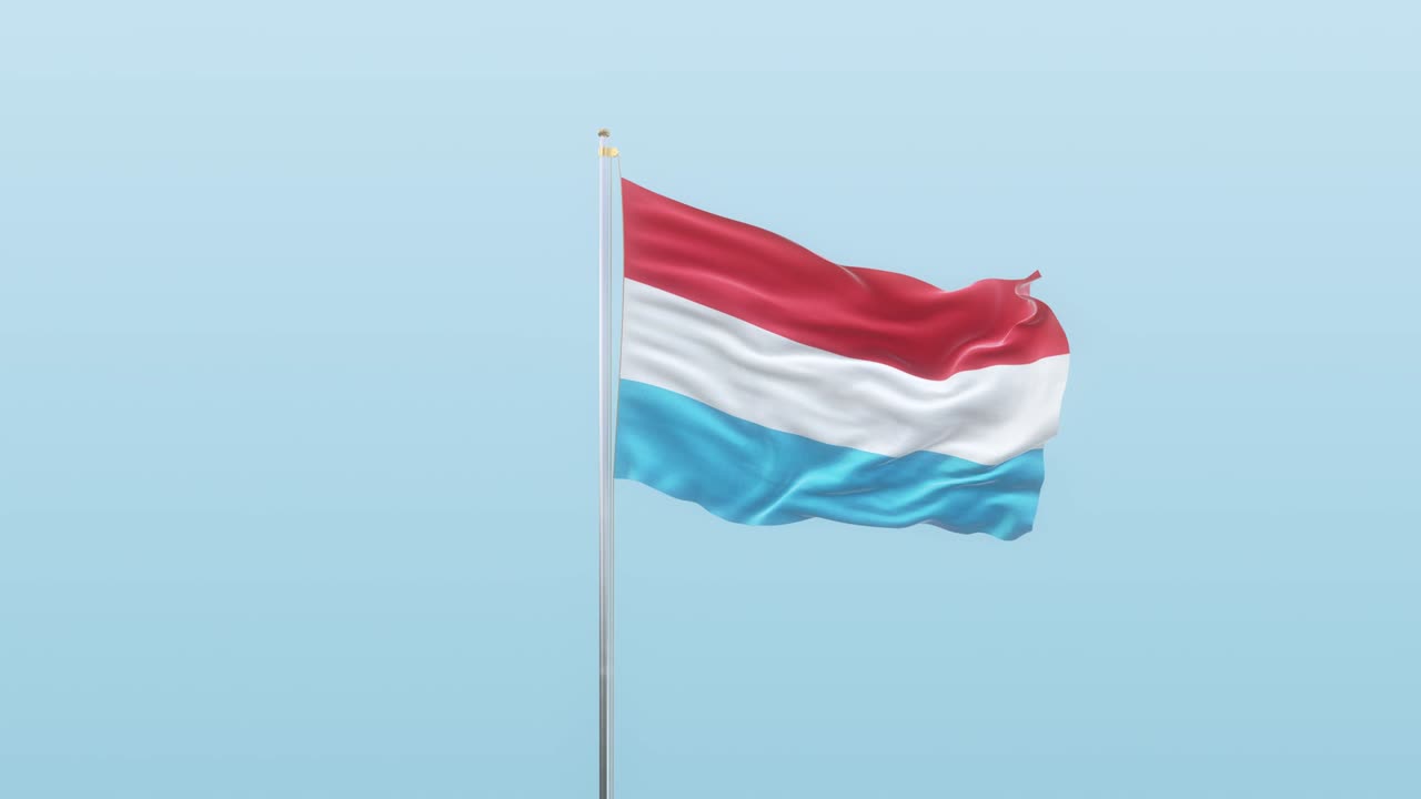 룩부르크의 발은 알파와 배경이 다른 각도에서 움직입니다.