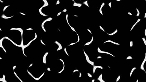 animación en bucle. fondo blanco ondulado de colores abstractos. renderización en 3d.