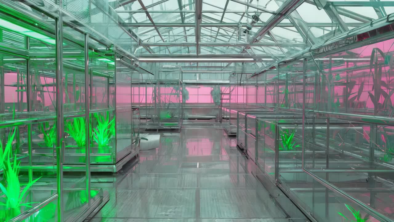 Modern Greenhouse Interior