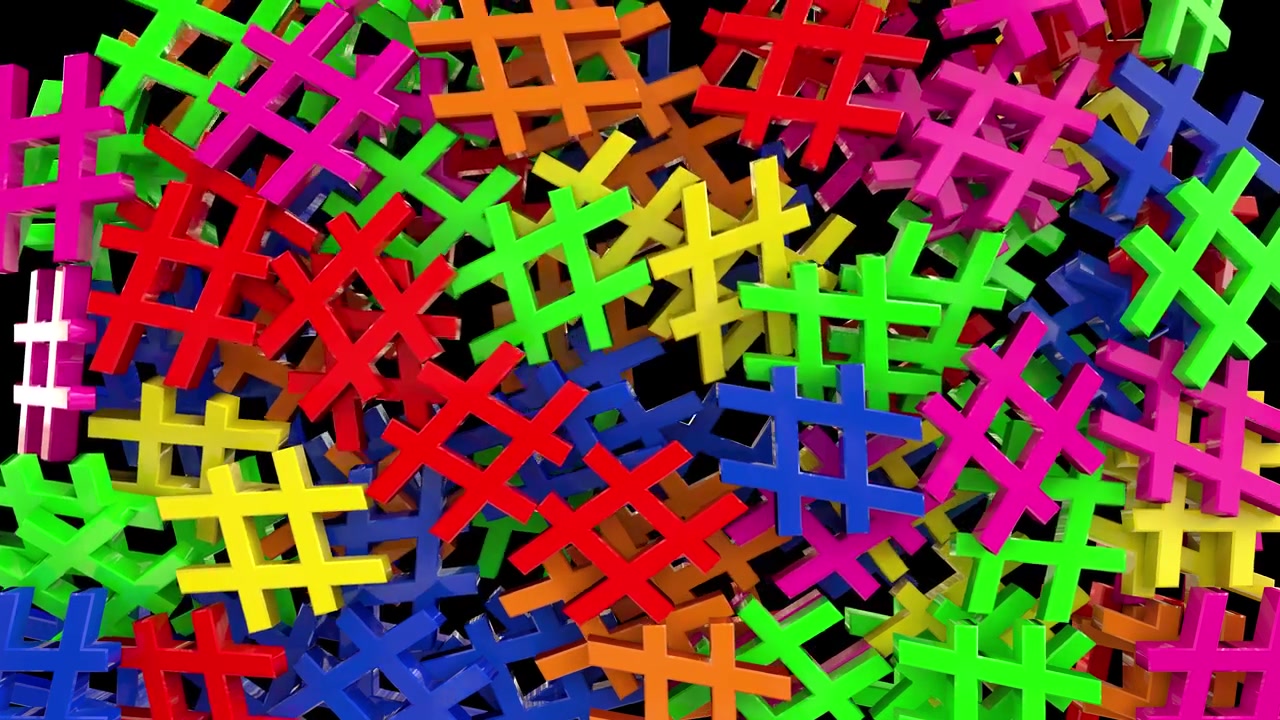 Hash tag hashtag fill tweet twitter social media network post label pound 4k