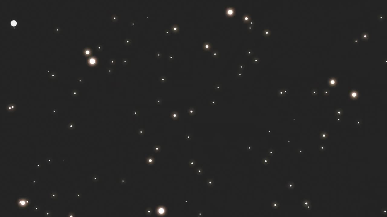 Digitally generated video of galaxy