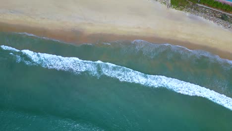 Vista-Aérea-De-La-Playa-De-Rushikonda-Visakhapatnam