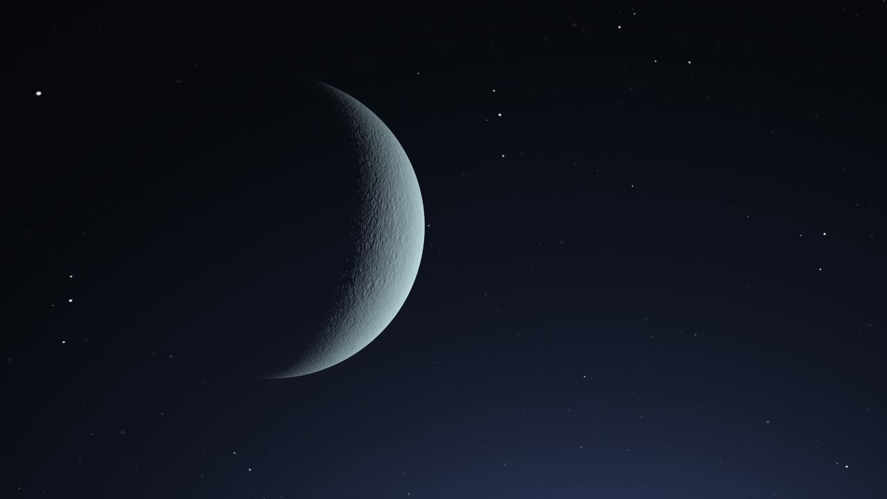 planeta urano moviéndose en el espacio