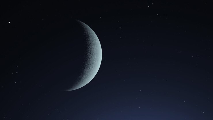 Planeta Urano movendo-se no espaço.