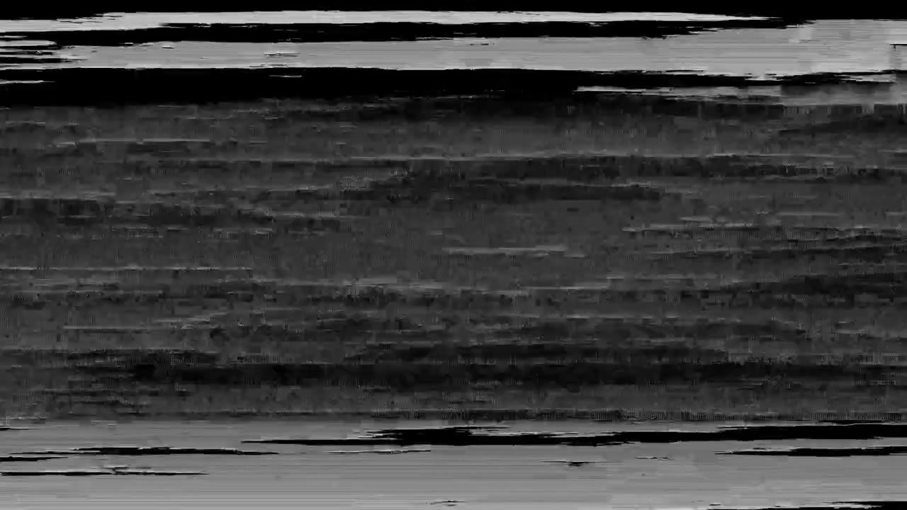 Digitální glitch a efekt rušení signálu
