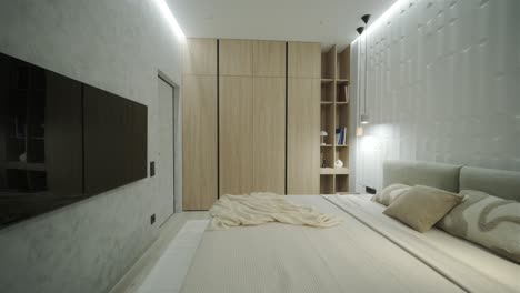modern minimalist bedroom interior design