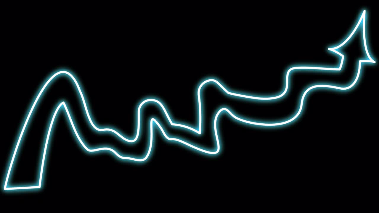 큰 네온 성장 지수가 있습니다.