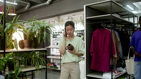 Asian-woman-in-a-store