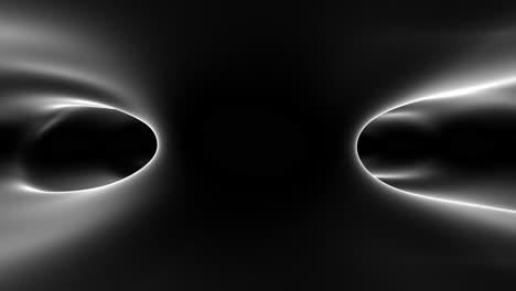 Abstract-white-tunnel-and-vortex-circles-in-black-gradient