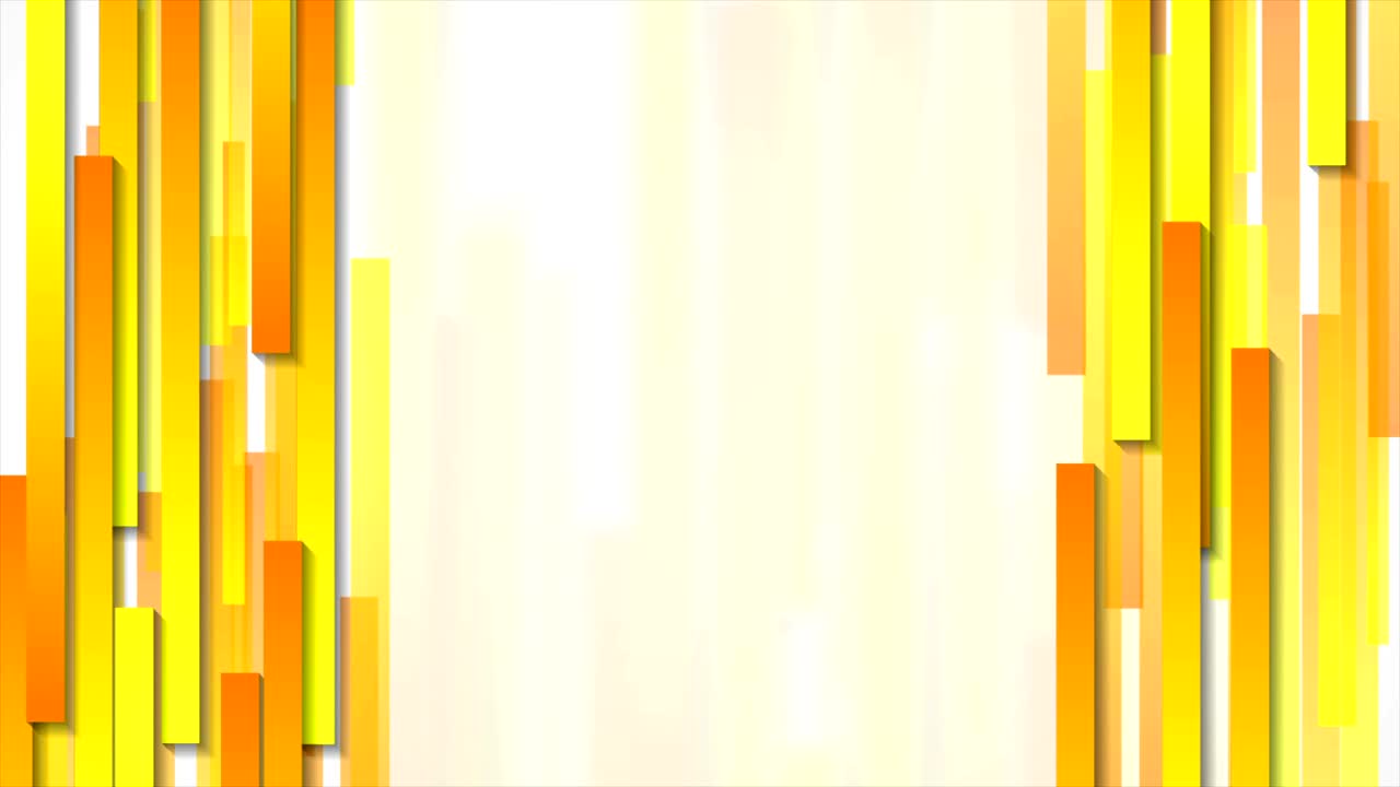 diseño de movimiento técnico abstracto geométrico naranja