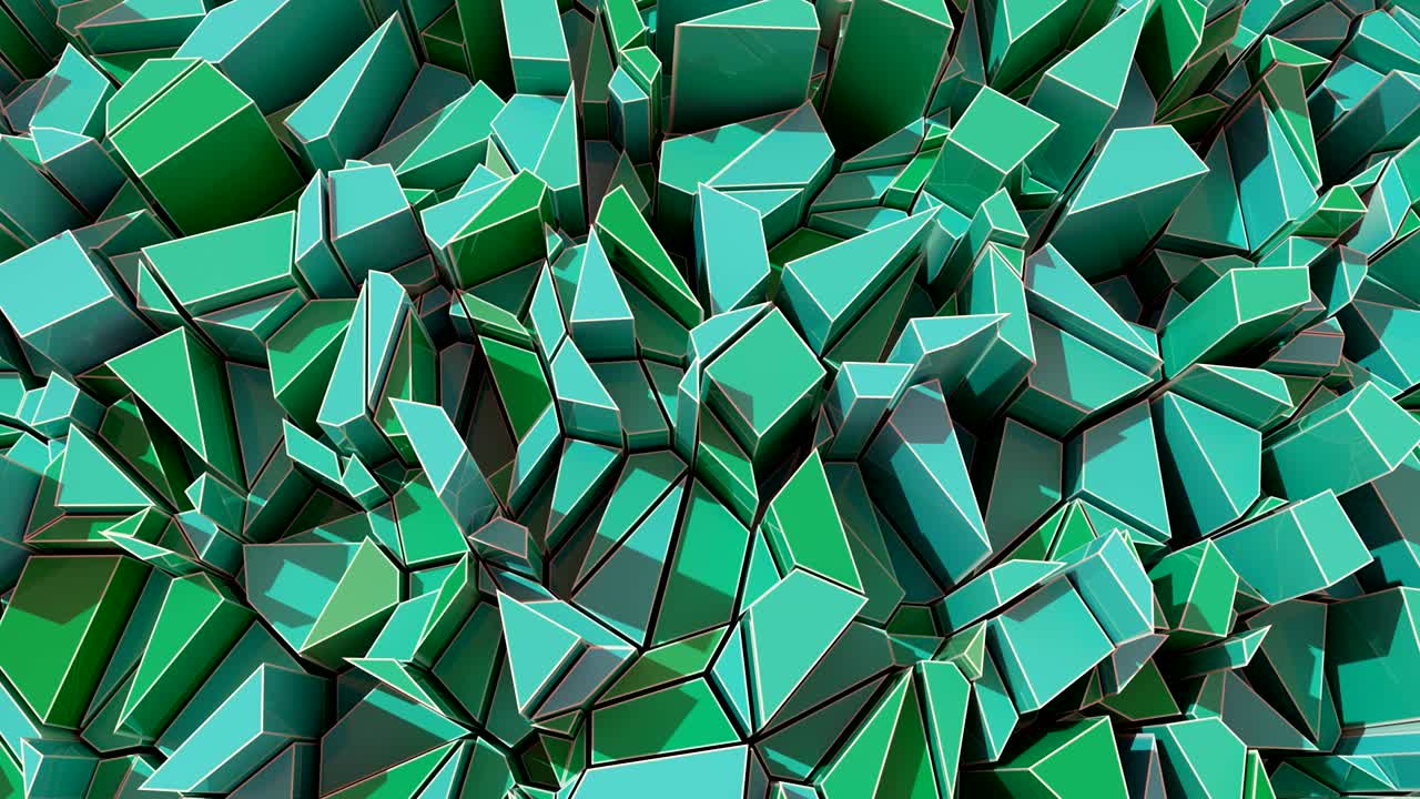 4k 추상적인 기하학적 조각