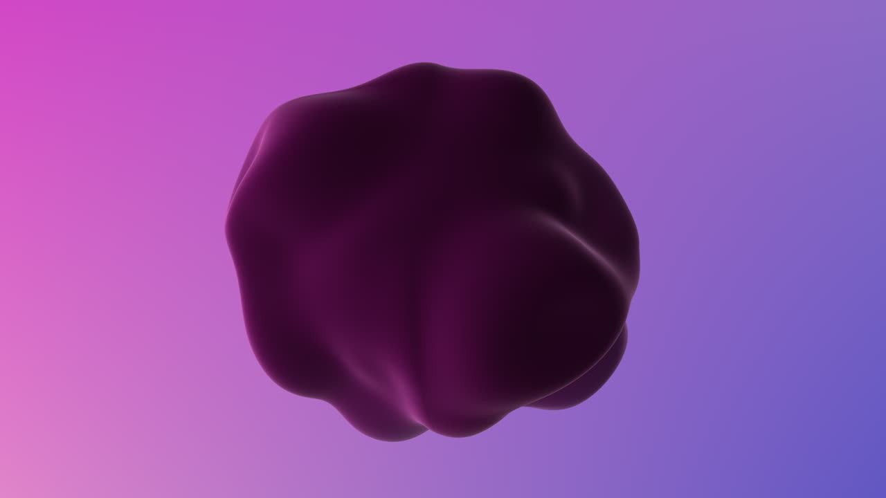 levitationssfär med flödande vågor och virvelcirklar på regnbågsgradienten 2