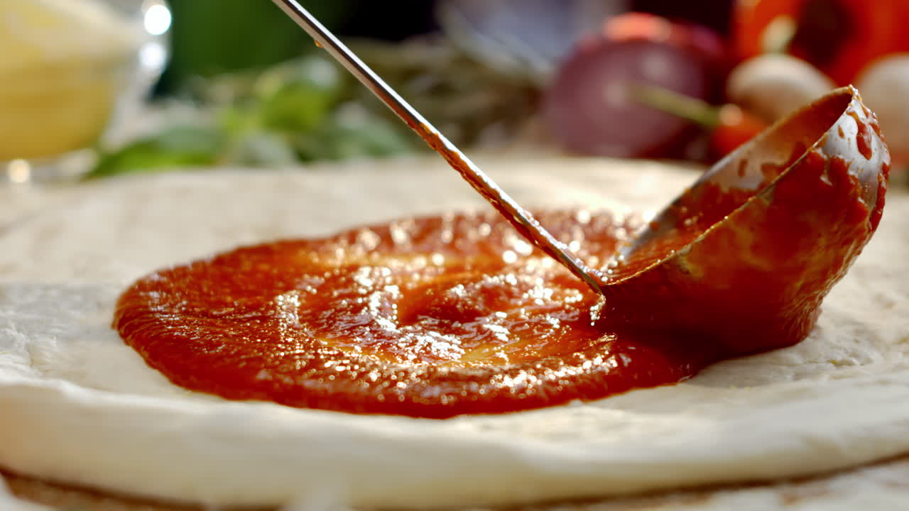 피자를 만드는 것