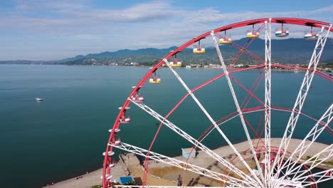 ferris wheel on the beach