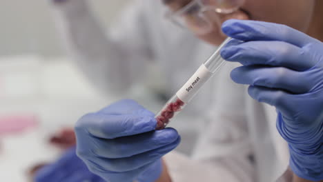 soy meat lab research