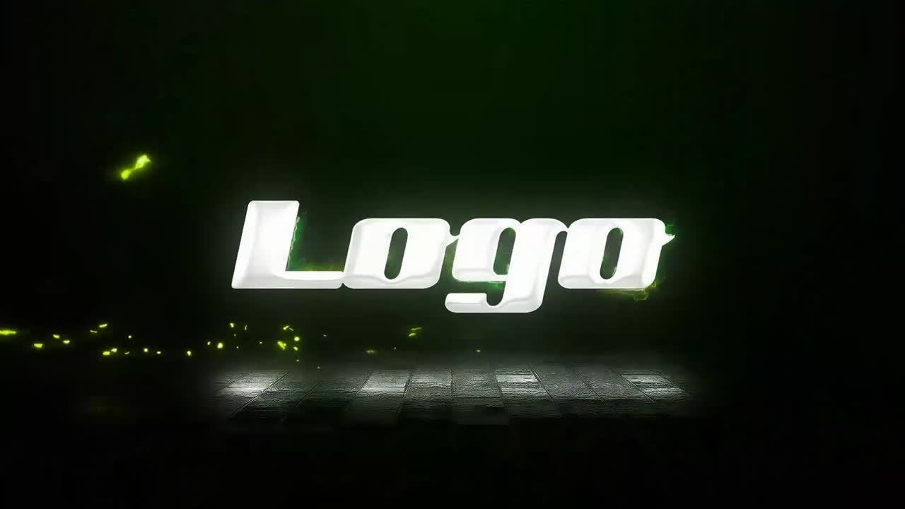 Lightning Logo Reveal dengan Gerakan Dinamis, Mudah Dikustomisasi Dengan Kontrol Warna. Tidak diperlukan plugin