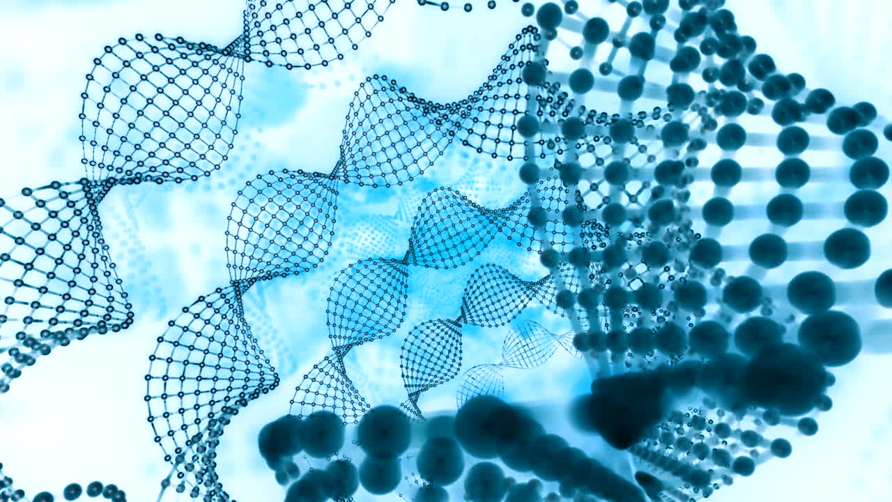 dna 분자 구조 시각화