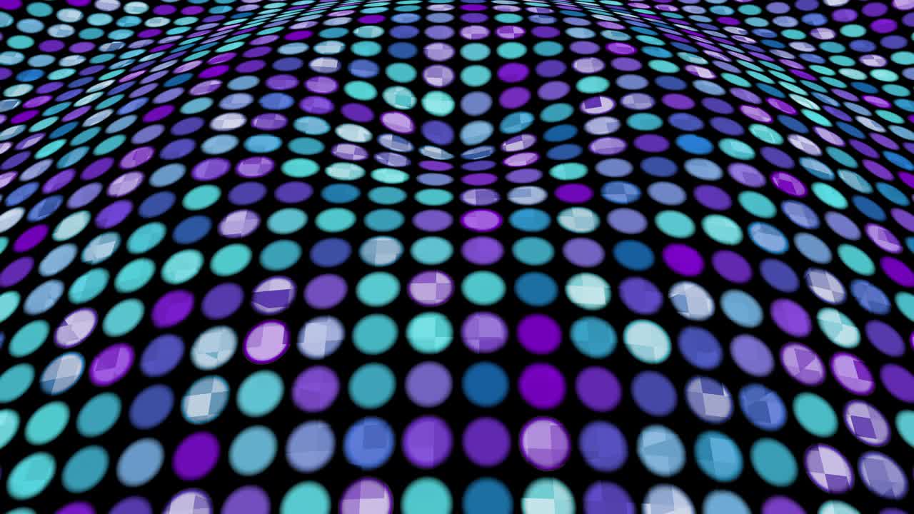 disegno a ondulazioni. disegno a cerchi colorati. animazione 3d