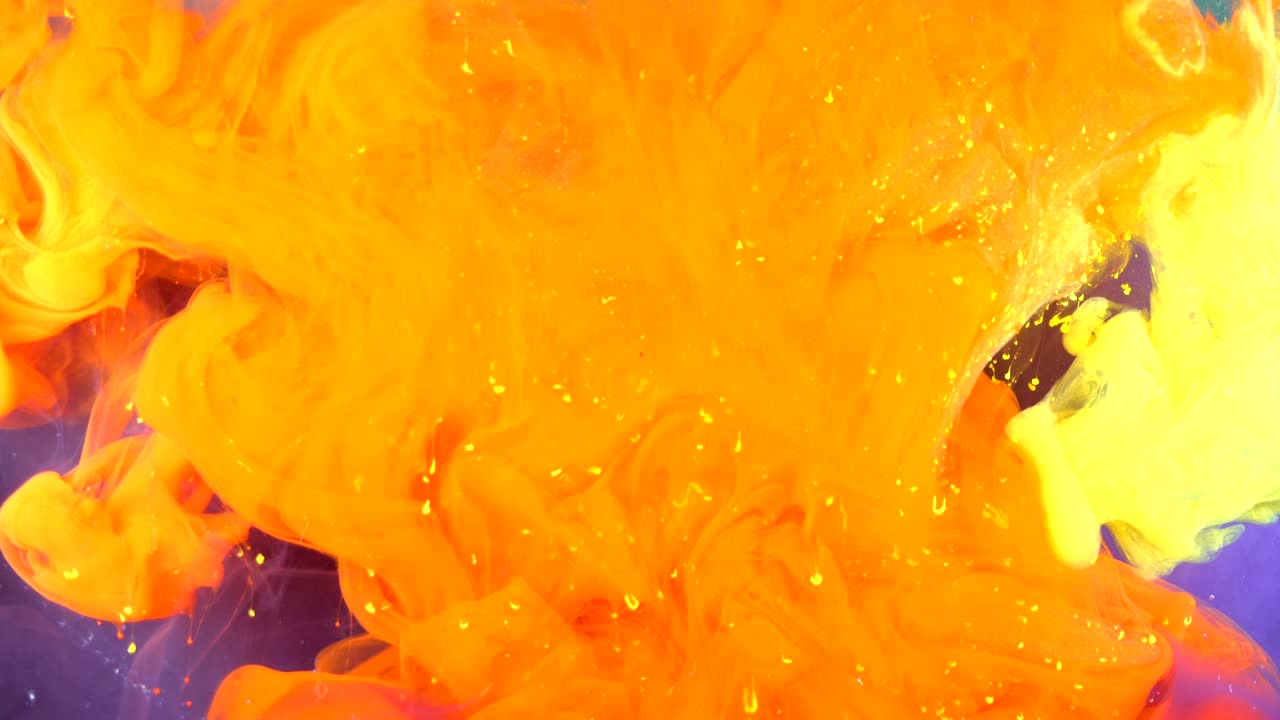 акриловые краски в воде. фон