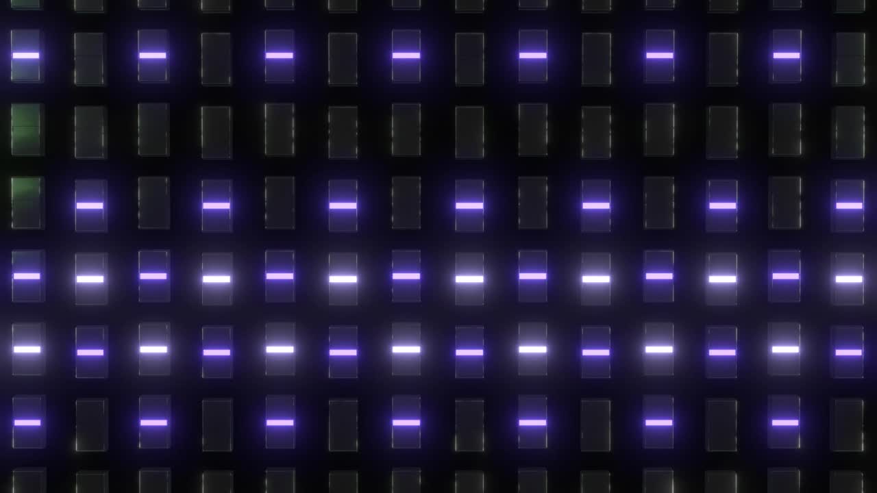 추상적인 네온 빛 패턴