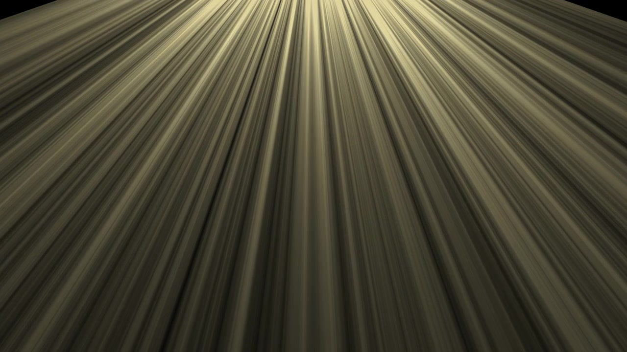 Golden Light Rays Shining Downward on Dark Background