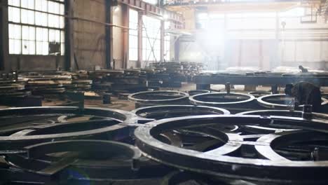 Working at Metal Fabrication Plant