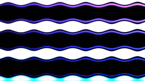 las tiras verticales azules púrpuras se transforman en manchas blancas y luego en tiras horizontales. fondo dinámico cambiante agradable como patrón geométrico animado en bucle de movimiento.