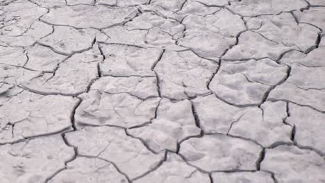 close up of cracked ground during drought cracked ground land destroyed by erosion and global warming ecological issues