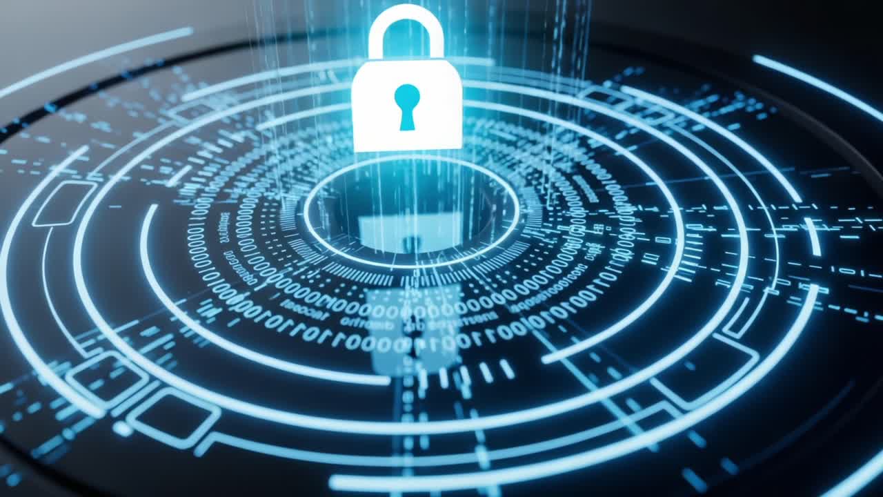 A Digital Lock Enhancing Cybersecurity Through Advanced Encryption and Data Protection Techniques in a High-Tech Virtual Environment