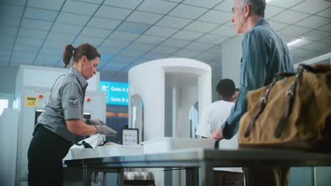 control de seguridad del aeropuerto