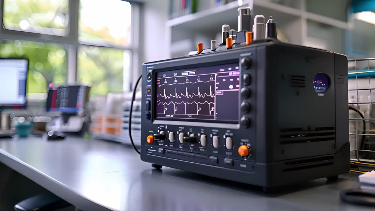 Medical monitoring device in a laboratory setting