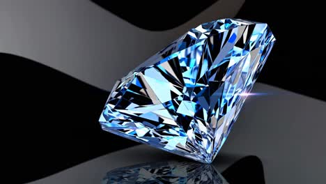 beautiful blue diamond