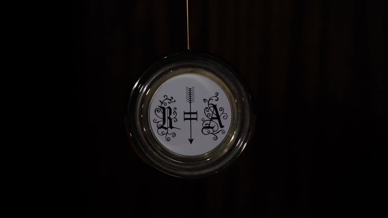 Light is revealing a grandfather clock