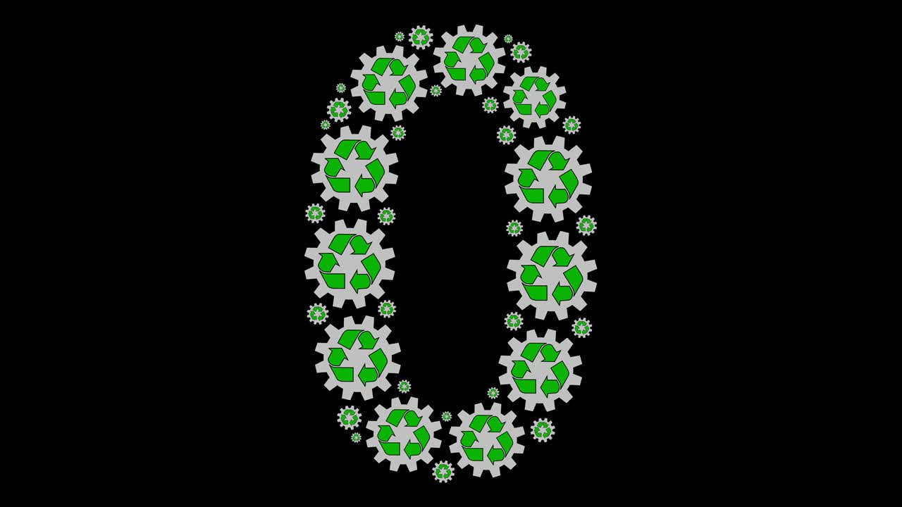 символ переработки номер ноль