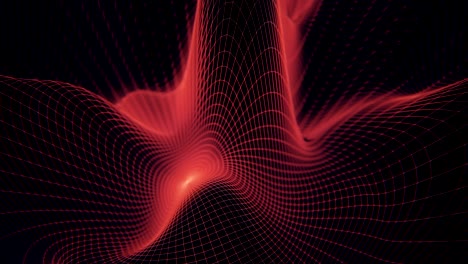 4k cuadrícula abstracta ondulada.