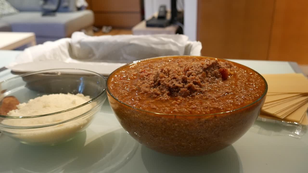 ingredientes para lasaña