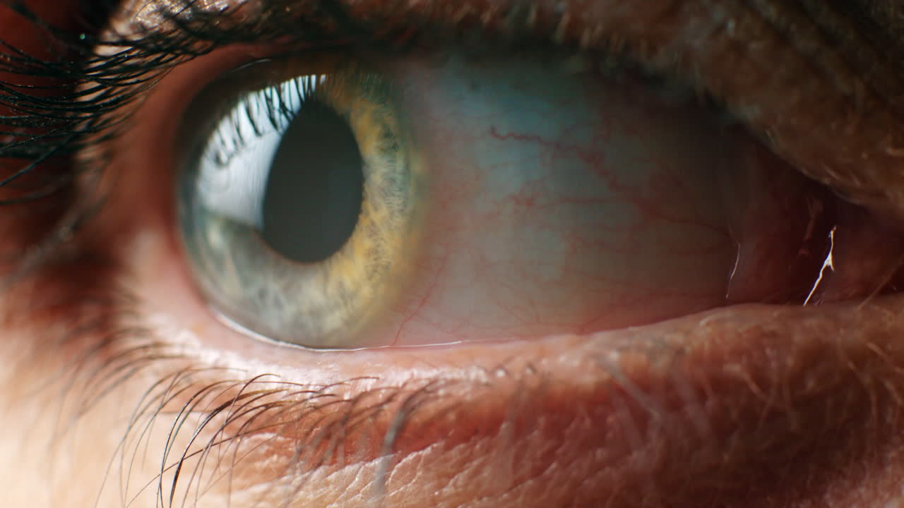 primer plano de un ojo