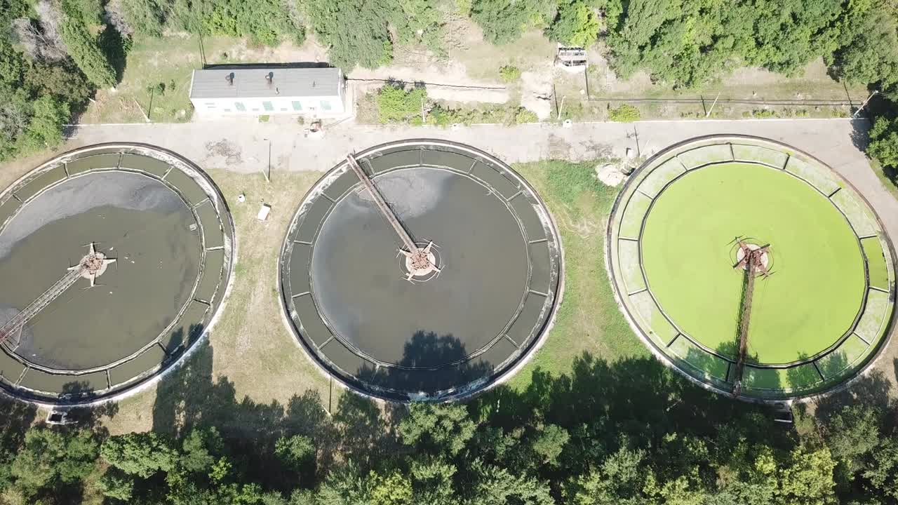 물 정화 서클의 넓은 안테나, 깨한 식수