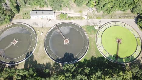 antena de purificación de agua de amplio círculo, agua potable limpia.