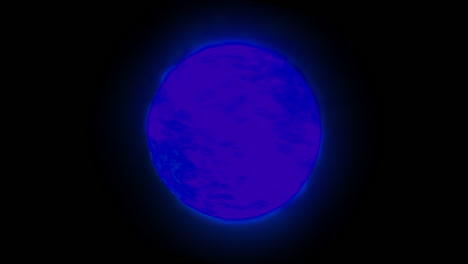 Blue-sun-or-star